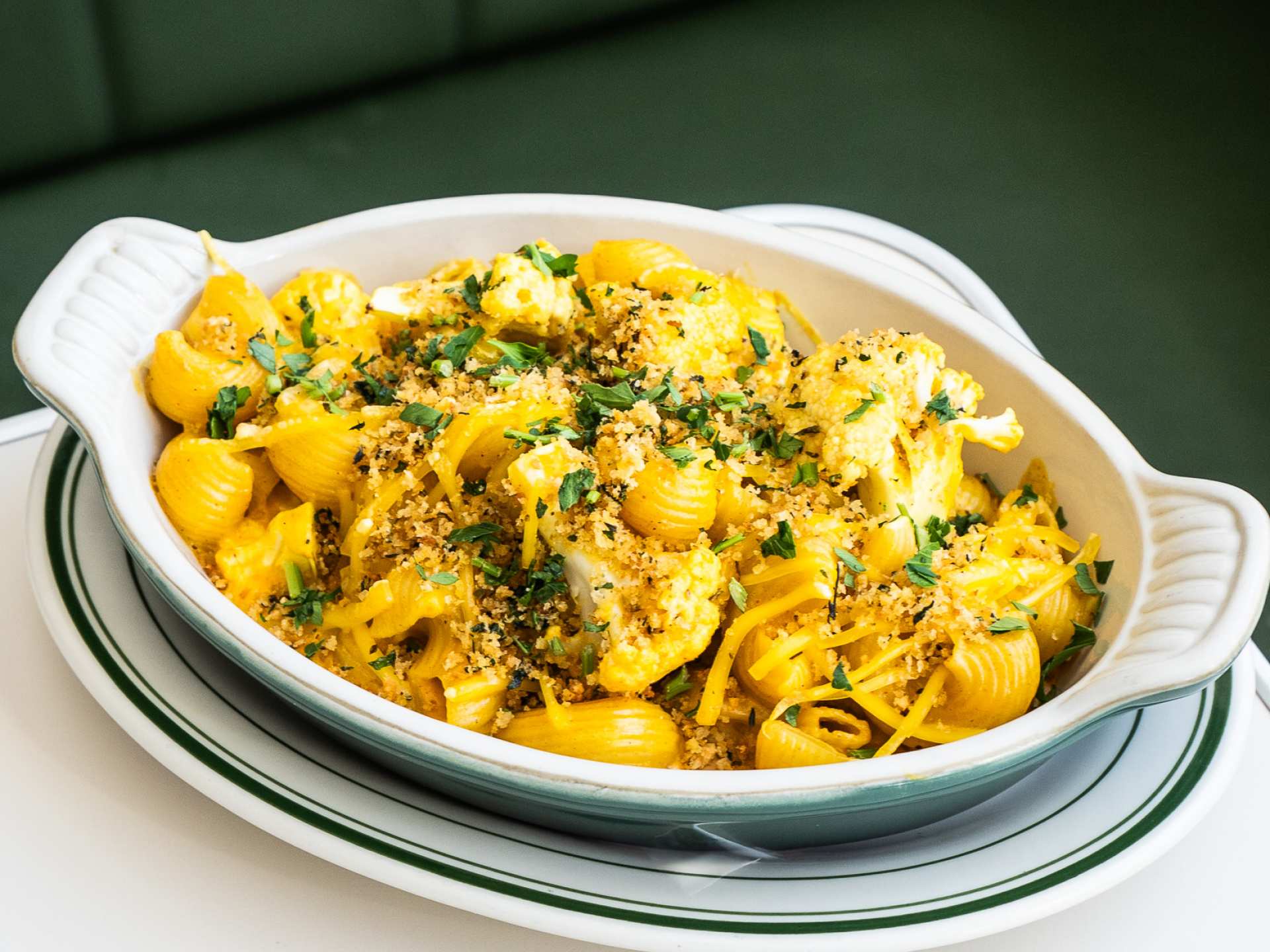 Best vegan restaurants in Toronto | Cauliflower mac and cheese at Stefano's Diner