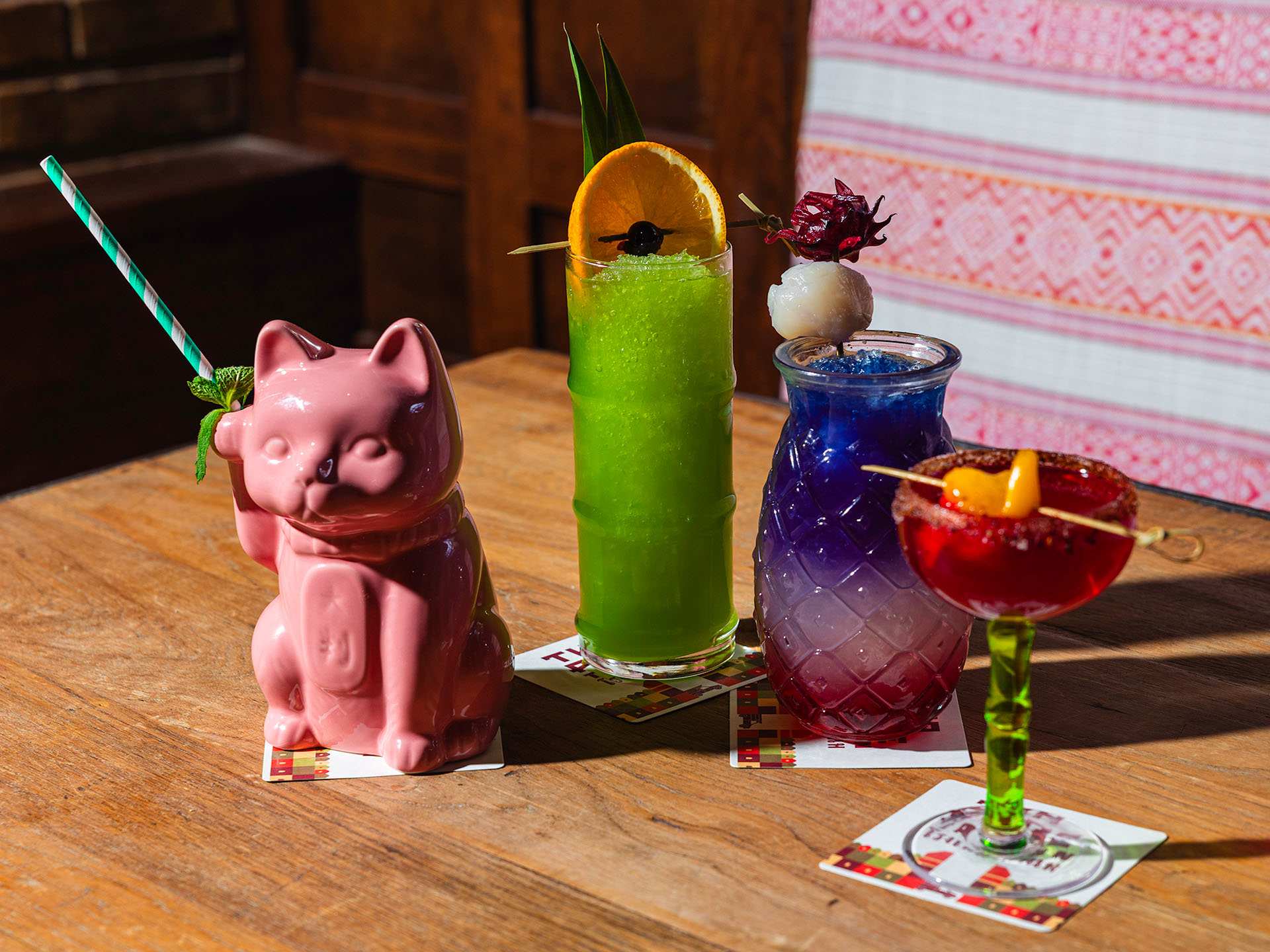 Cocktails at Tha Phae Tavern