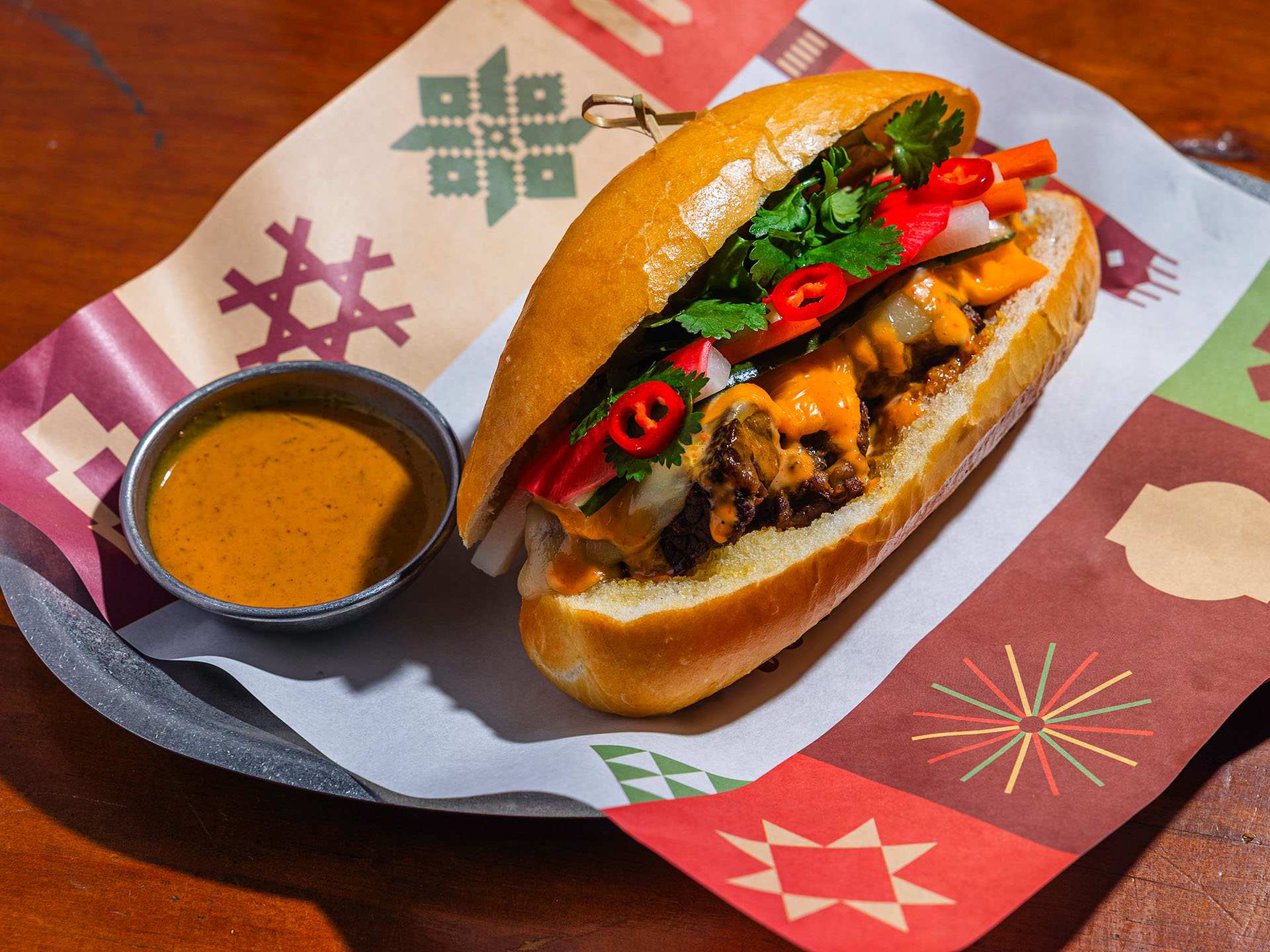 Banh mi massaman at Tha Phae Tavern