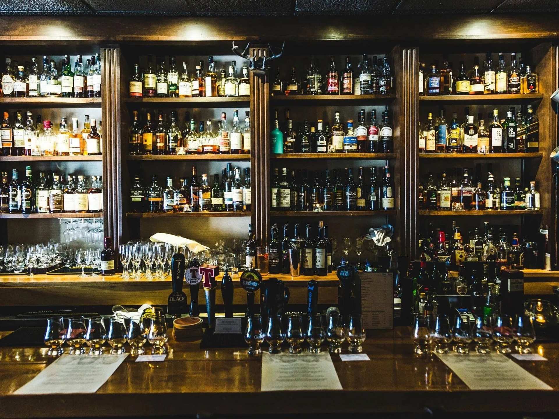 Whisky bars Toronto | The bar at The Caledonian Whisky bars Toronto | The bar at The Caledonian