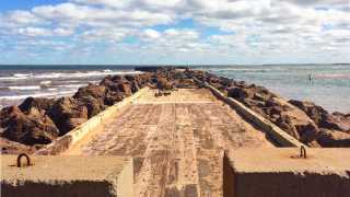 An old pier on the north of PEI