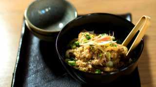 Kasa Moto's Spicy Pork Udon Noodles