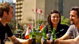 Steam Whistle pre-game Blue Jays beer bar with patio Steam Whistle pre-game Blue Jays beer bar with patio