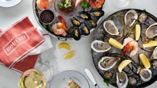 Seafood platter at Cafe Boulud Toronto