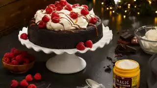 Double-Chocolate Treasure Cake