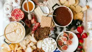 Green & Black's charcuterie board