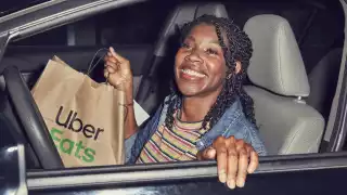 Uber Eats food delivery