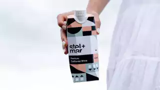 Stel and Mar rosé boxed wine