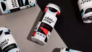 Stel and Mar premium red wine in a can and white wine in a can