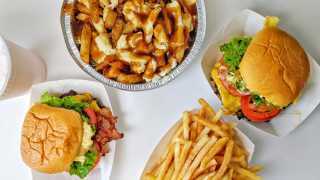 The best restaurants offering delivery and takeout in Toronto: burgers, fries and a poutine at Rudy