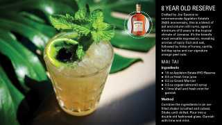 Appleton Estate Rum cocktails: Mai tai