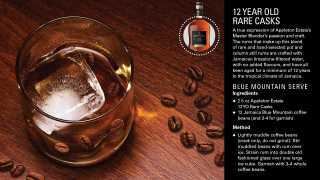 Appleton Estate Rum cocktails: Blue Mountain serve