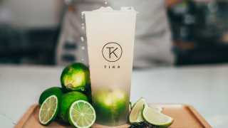 The best bubble tea in Toronto | a fruit tea with limes from Tika Tea House