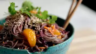Dole Sunshine for All campaign | Soba Noodle and Mandarin Orange Bowl