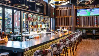 The Pan-Am Lounge at Marked, a new South American restaurant in Toronto