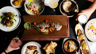 A spread at Marked, a new South American restaurant in Toronto
