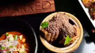 Chocolate churros at Marked, a new South American restaurant in Toronto