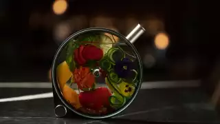 A cocktail at Marked, a new South American restaurant in Toronto