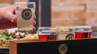 Brickworks Ciderhouse Toronto craft cider | A flight of Brickworks Cider