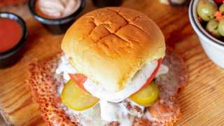 Best burgers any budget Toronto | Gianna's Pattie's and Pie's Frico Cheese Burger