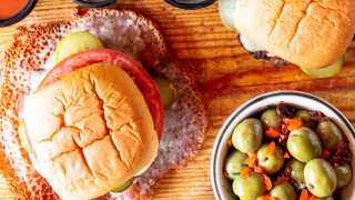 Best burgers any budget Toronto | Gianna's Pattie's and Pie's Frico Cheese Burger