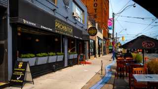 The best new restaurants in Toronto | The exterior of Prohibition Social House