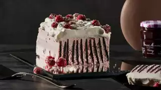 Cherry mascarpone ice box cake with Bonne Maman INTENSE Fruit Spreads