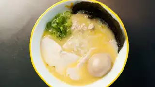 The best ramen in Toronto | A steaming bowl of chicken ramen at Kinton
