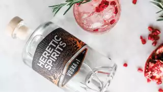 Heretic Spirits award-winning vodka and gin | vodka holiday cocktail