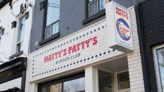 The best new restaurants in Toronto | The exterior of Matty's Patty's on Queen West