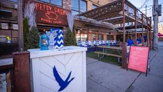 The best new restaurants in Toronto | The exterior of Parkette and Petty Cash