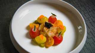 The best new restaurants in Toronto | A salad at Enigma Fine Dining