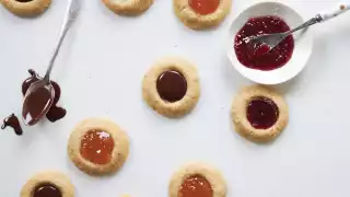 Fresh City’s spelt and coconut sugar thumbprint cookies recipe