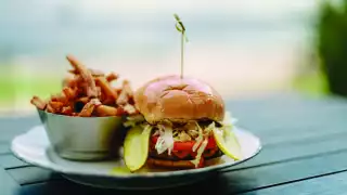 Spencer's at the Waterfront | Burger and fries