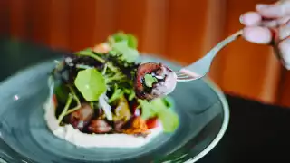 Spencer's at the Waterfront | Oven-roasted octopus