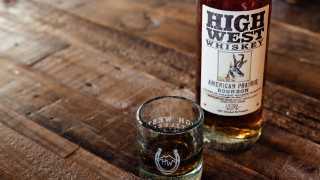 High West American craft whisky is now available at LCBO | A bottle of High West American Prairie Bourbon and a glass