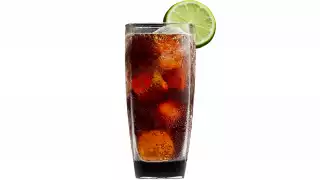 Kraken Black Spiced Rum cocktail recipes | The Kraken & Cola, a twist on the classic rum and coke
