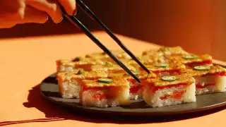 Things to do in Toronto this February | Salmon oshi at Minami Toronto