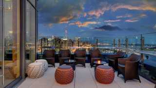 The best Toronto hotels for a staycation | Rooftop terrace at Hotel X
