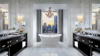 The best Toronto hotels for a staycation | Ensuite bathroom at the St. Regis Toronto