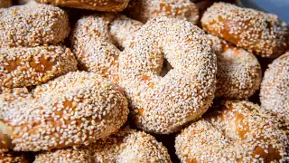Toronto home cooks and their online food businesses | A stack of fresh Sherm's Bagels