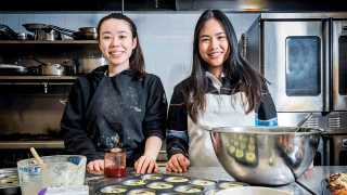 Toronto home cooks and their online food businesses | Kimberly Ng, founder of The Good Goods, with team member Sammi