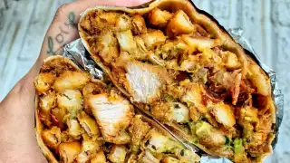 The best new restaurants in Toronto | CBR (chicken, bacon, ranch) burrito at Man vs Fries