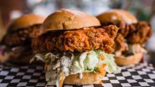 The best fried chicken sandwiches in Toronto | A Buffalo fried chicken sandwich from Knuckle Sandwich
