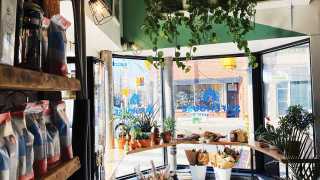 Safehouse Coffee, greengrocer, café, art shop and community hub | The interior of Safehouse Coffee