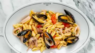 The best rooftop patios in Toronto | Cavatelli ai frutti di mare at Stock Bar