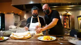 The best shawarma in Toronto | Cooking at Aish Tanoor