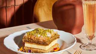 Restaurant Review: Toronto Beach Club | Baklava pastry