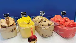 Toronto's coolest gelato by neighbourhood | Assorted flavours from Mizzica Gelateria & Cafe