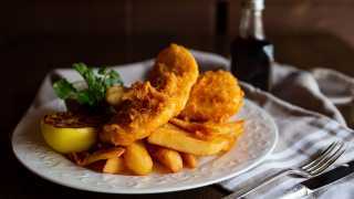 Restaurant Review: The Rabbit Hole in downtown Toronto | Ale Battered Halibut & Chips